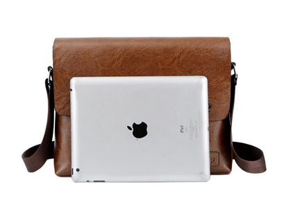 Men’s Messenger Bag – Timeless Sophistication for Stylish Men | Perfect for iPad and Laptop