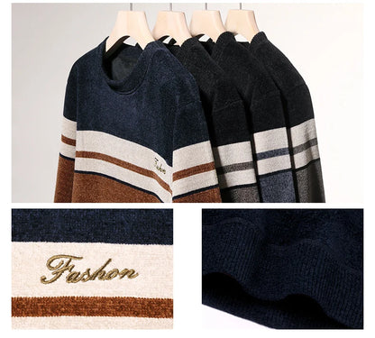 Men’s Multicolor Striped Sweater