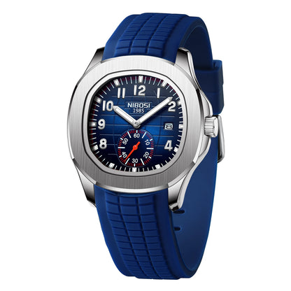 Men’s Modern Watch with Sport Strap — Bold Design for an Active Lifestyle