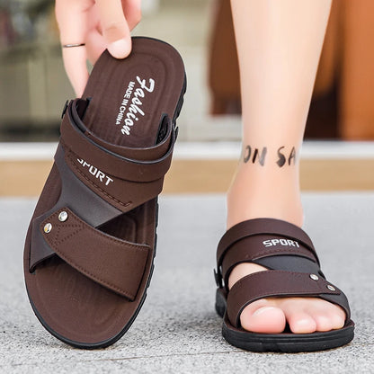 Classic Men's Sandal - Comfortable Beach Flip Flop, Soft Sole