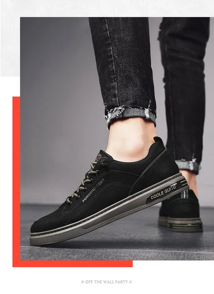 Men's Shoes - Men's Leather Casual, Fashion Sports Shoes