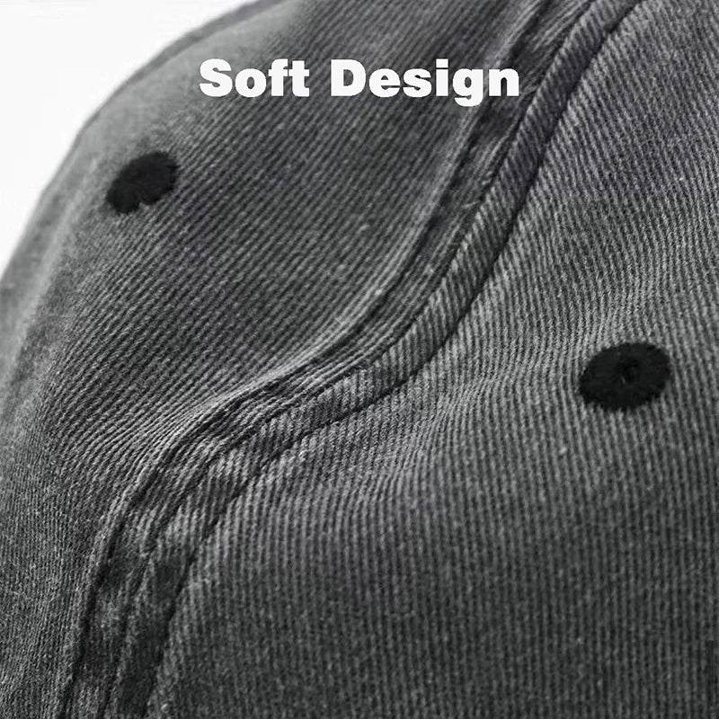 Men’s Casual Cap with Washed Look
