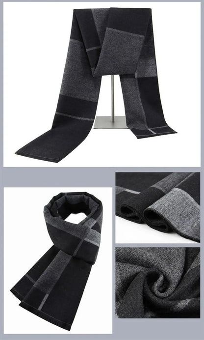 Men’s Modern Patterned Scarf – Style and Sophistication