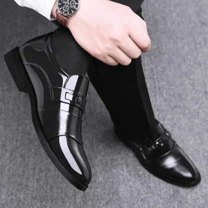 Herren-Lederschuhe – formelle Hochzeit, Business-Casual-Oxford-Schuhe