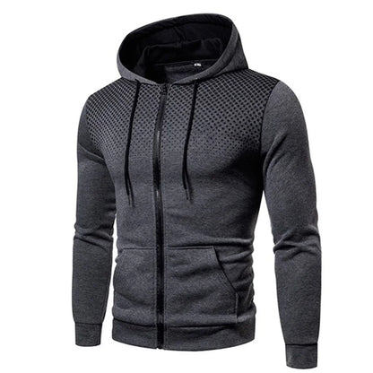 Gradient Print Sports Jacket – Performance Edition