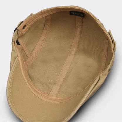 Timeless Men's Beret with Side Adjustment