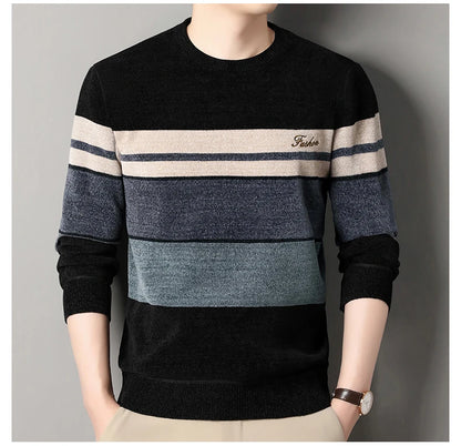 Men’s Multicolor Striped Sweater
