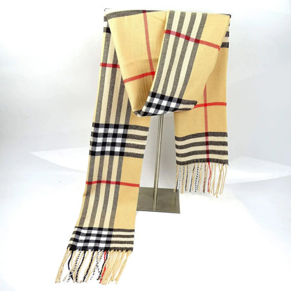 Warm Scarf - Winter Design, Men's Shawl.