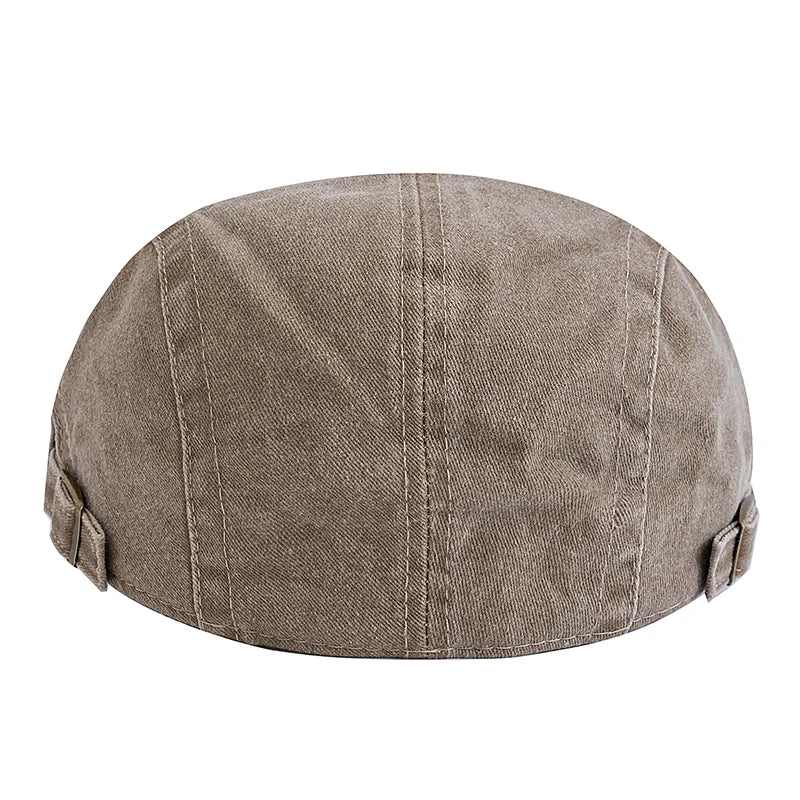 Men's Washed Cotton Beret