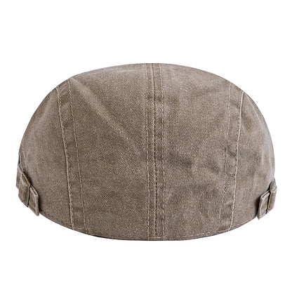 Men's Washed Cotton Beret