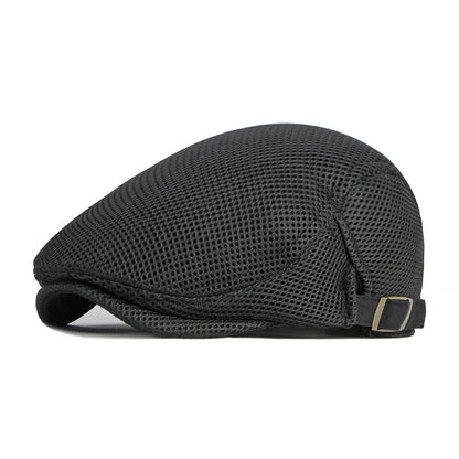 Men's Breathable Mesh Beret - Comfort and Style for All Seasons