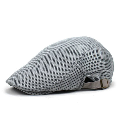 Men's Breathable Mesh Beret - Comfort and Style for All Seasons