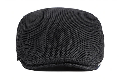 Men's Breathable Mesh Beret - Comfort and Style for All Seasons
