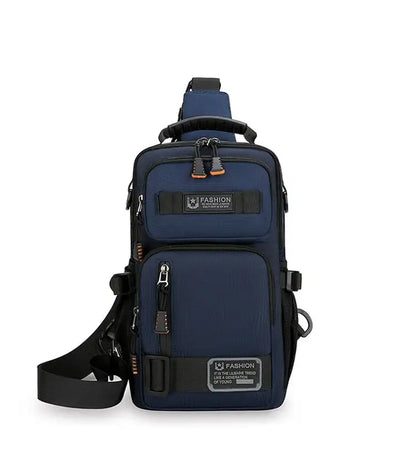 Tactical Crossbody Sling Bag for Men – Multi-Pocket Urban Chest Pack for Everyday Carry and Travel