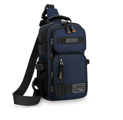 Tactical Crossbody Sling Bag for Men – Multi-Pocket Urban Chest Pack for Everyday Carry and Travel