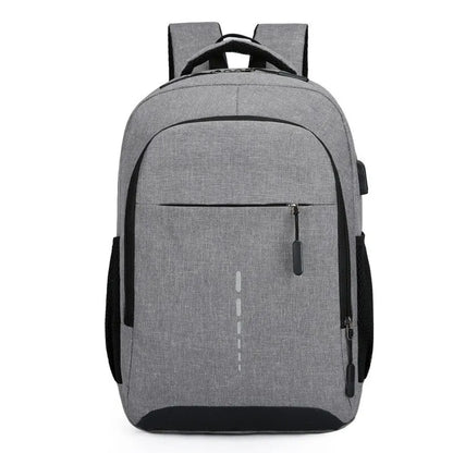 Men’s Premium Anti-Theft Backpack with USB Port – Modern Waterproof Design & Large Capacity for Laptop