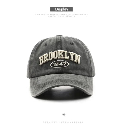 Vintage Brooklyn Cap – Retro Casual Style