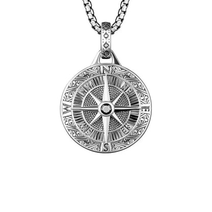 Men’s Compass Necklace – Freedom & Direction