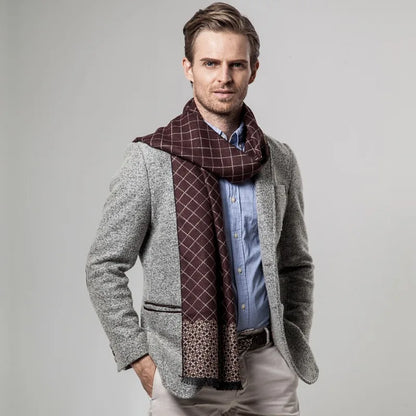 Luxury Men's Scarf, High Quality for Men
