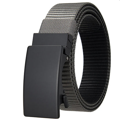 Men’s Tactical Nylon Belt – Durable Metal Buckle