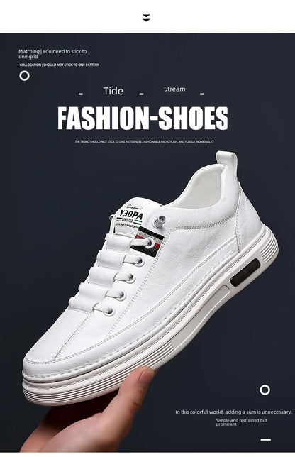 Men's Versatile Casual Shoes - Ultra Soft Leather and Pleasure