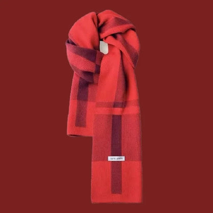 Men’s Geometric Scarf – Modern and Bold Style