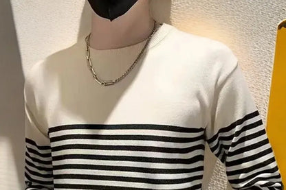 Modern Men’s Striped Sweater