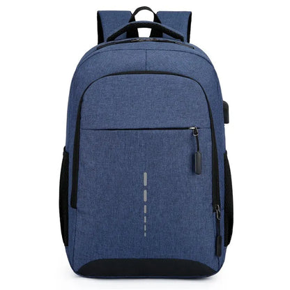 Men’s Premium Anti-Theft Backpack with USB Port – Modern Waterproof Design & Large Capacity for Laptop