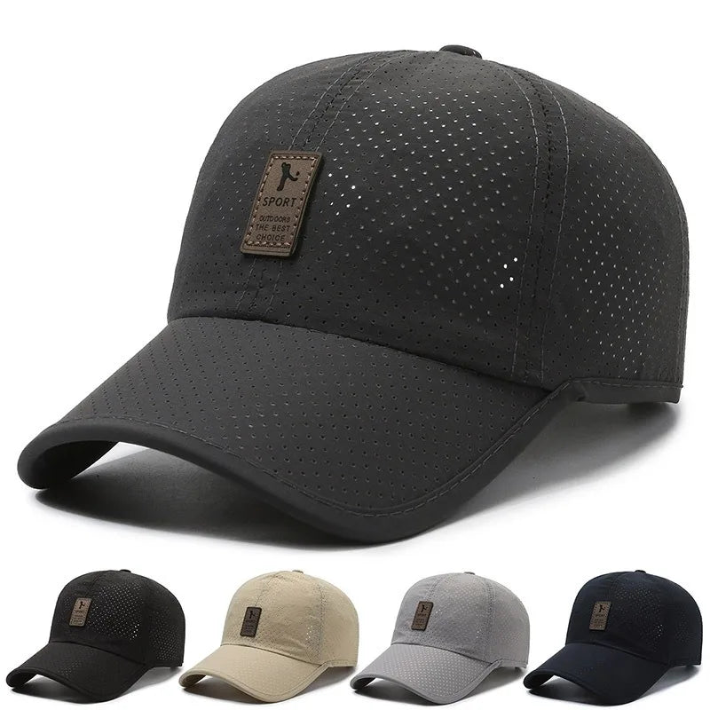 Men’s Sports Cap with Ventilation Holes