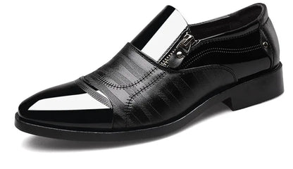 Formelle Lederschuhe für Herren – spitze Zehenpartie, lässige Luxus-Herrenschuhe für Herren 