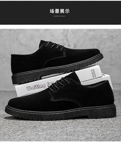 Men's Sneakers - Fashionable Formal Loafers with Soft Sole