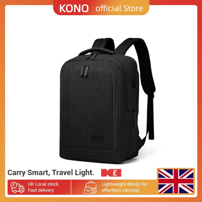 Lightweight Laptop Backpack – Slim Water-Resistant Daypack for Travel, Work & School