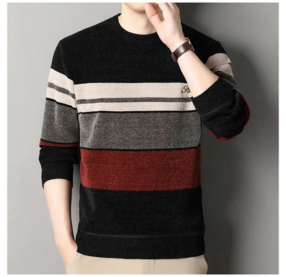 Men’s Multicolor Striped Sweater