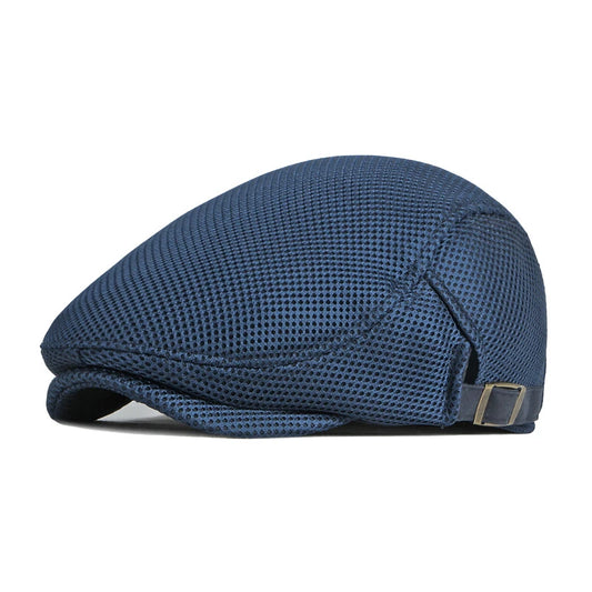 Men's Breathable Mesh Beret - Comfort and Style for All Seasons