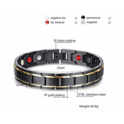 Magnetisches Edelstahlarmband für Herren – Moderner und anspruchsvoller Stil