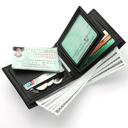 Men’s Slim Leather Wallet – Practical and Elegant