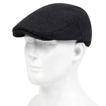 Men's Classic Beret – Timeless Retro Style and Comfort