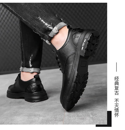 Freizeitschuhe aus Leder für Herren – moderner und vielseitiger Designer