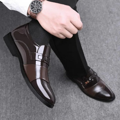 Herren-Lederschuhe – formelle Hochzeit, Business-Casual-Oxford-Schuhe