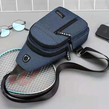 Men’s Casual Crossbody Sling Bag – Lightweight Urban Chest Pack for Daily Essentials
