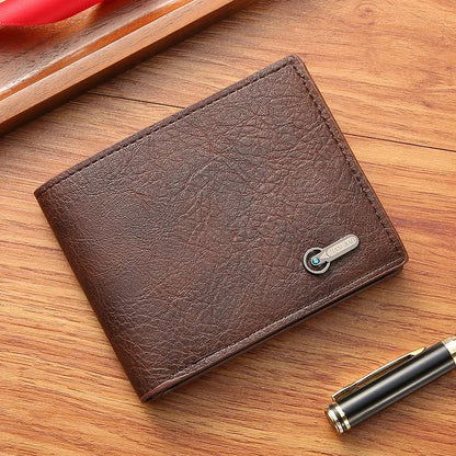 Men’s Wallet – Modern Design with Contrast Stitching