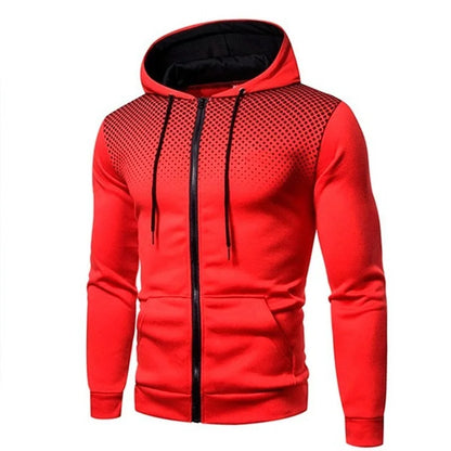 Gradient Print Sports Jacket – Performance Edition