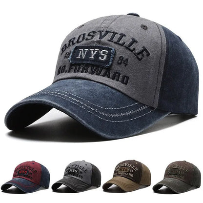Vintage Washed Baseball Cap – Retro Casual Style