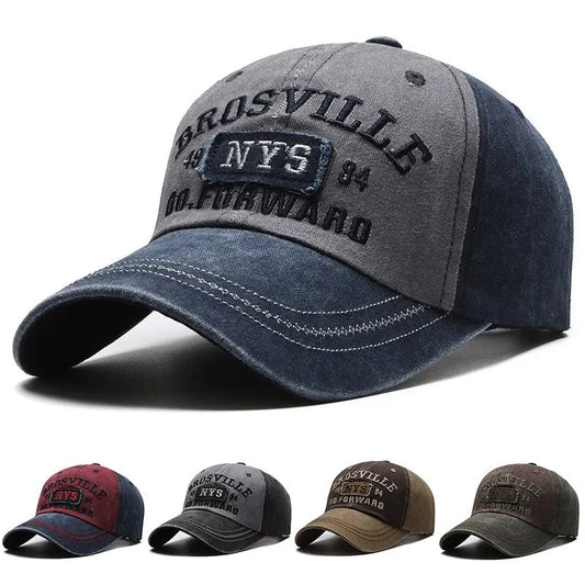 Vintage Washed Baseball Cap – Retro Casual Style