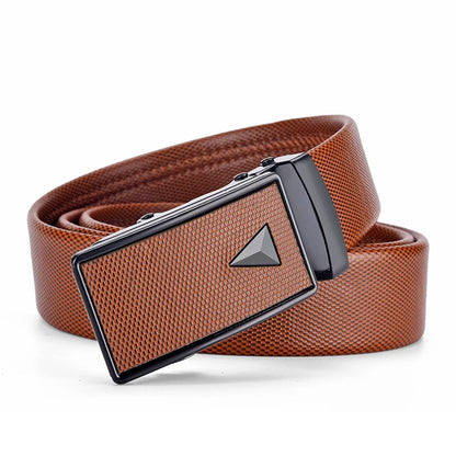 Men’s Automatic Buckle Belt – Elegant Leather Waistband