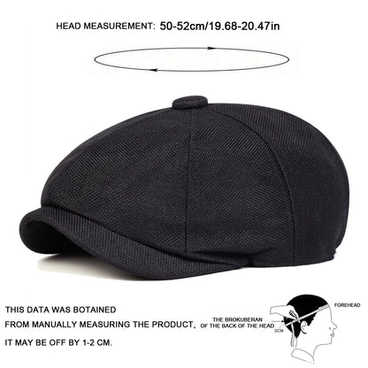Men's Newsboy Beret – Timeless Retro Style