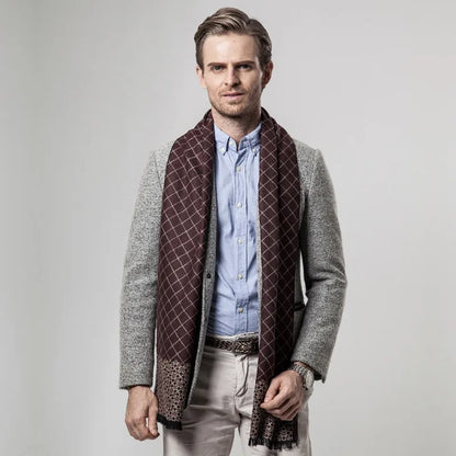 Luxury Men's Scarf, High Quality for Men
