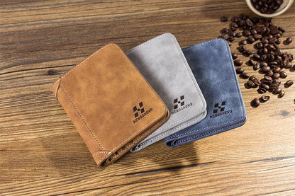 Men’s Synthetic Leather Wallet – Classic and Functional Design