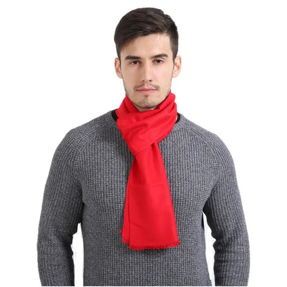 Men's Pashmina Scarf for Men, Wool Scarf for Winter.