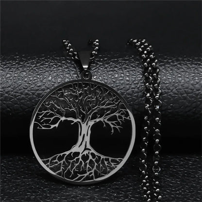 Tree of Life Men’s Necklace – Symbol of Strength and Connection